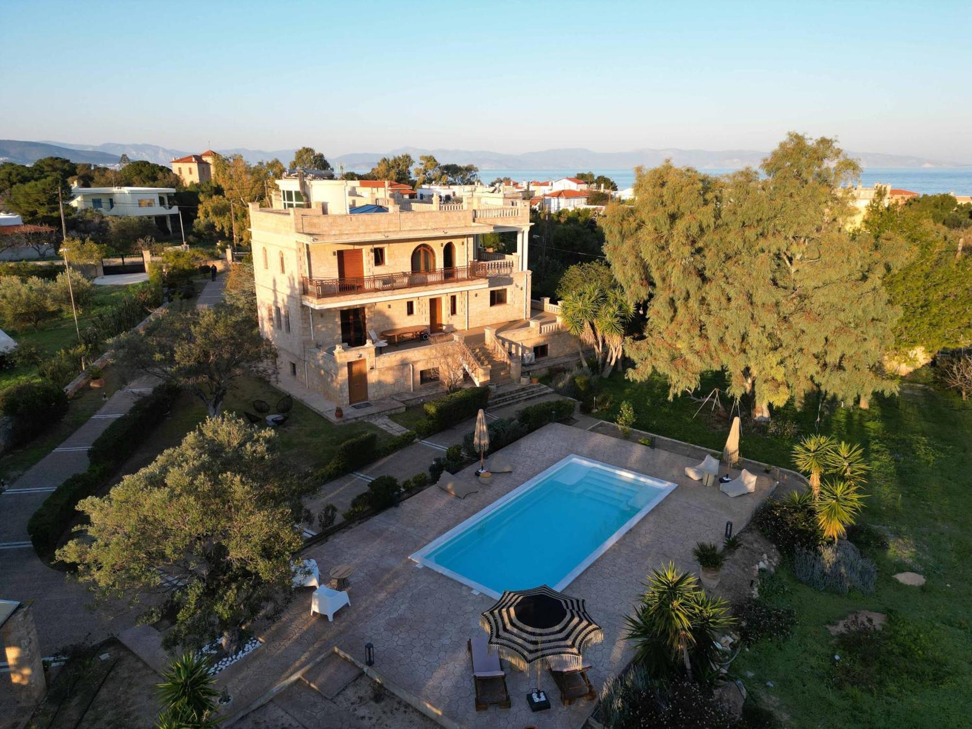Seaside "Stone & Light Villa Ii" Close To Aegina City Khloi ภายนอก รูปภาพ